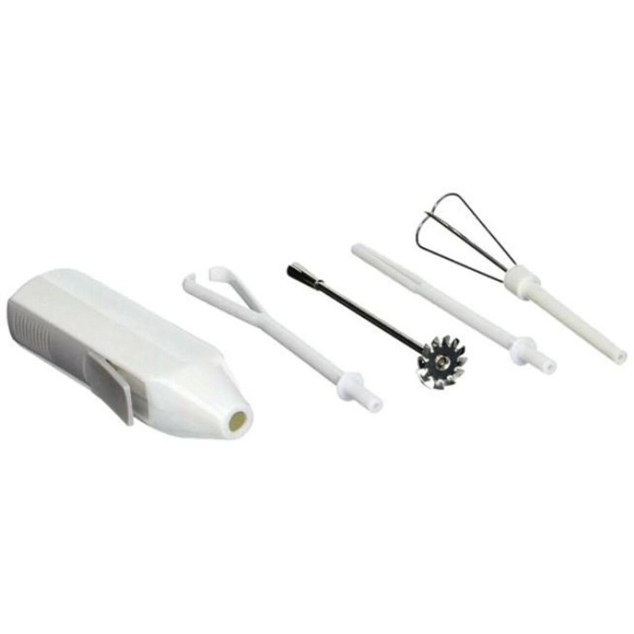 Norpro 5-Piece Deluxe Cordless Mini Mixer - Mixes, Whips, Stir, Blends, and Frother